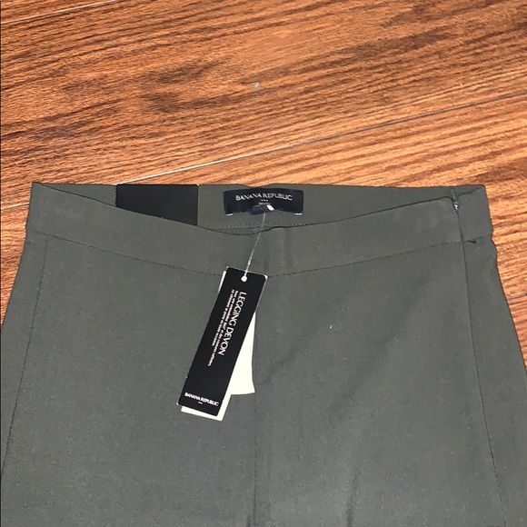 Olive green business pants. - Picture 2 of 3